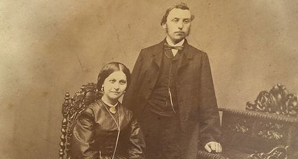 Hermann Schumachers mit seiner Frau